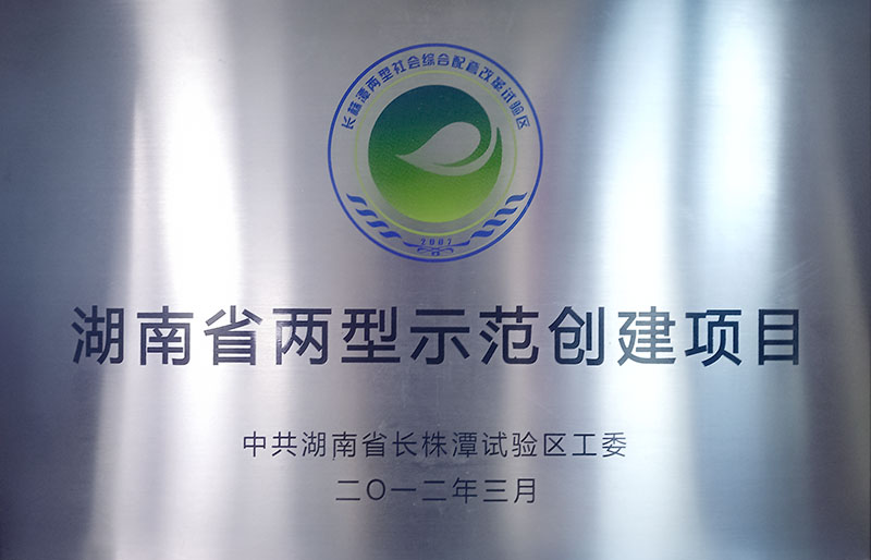 湖南省两型示范化项目
